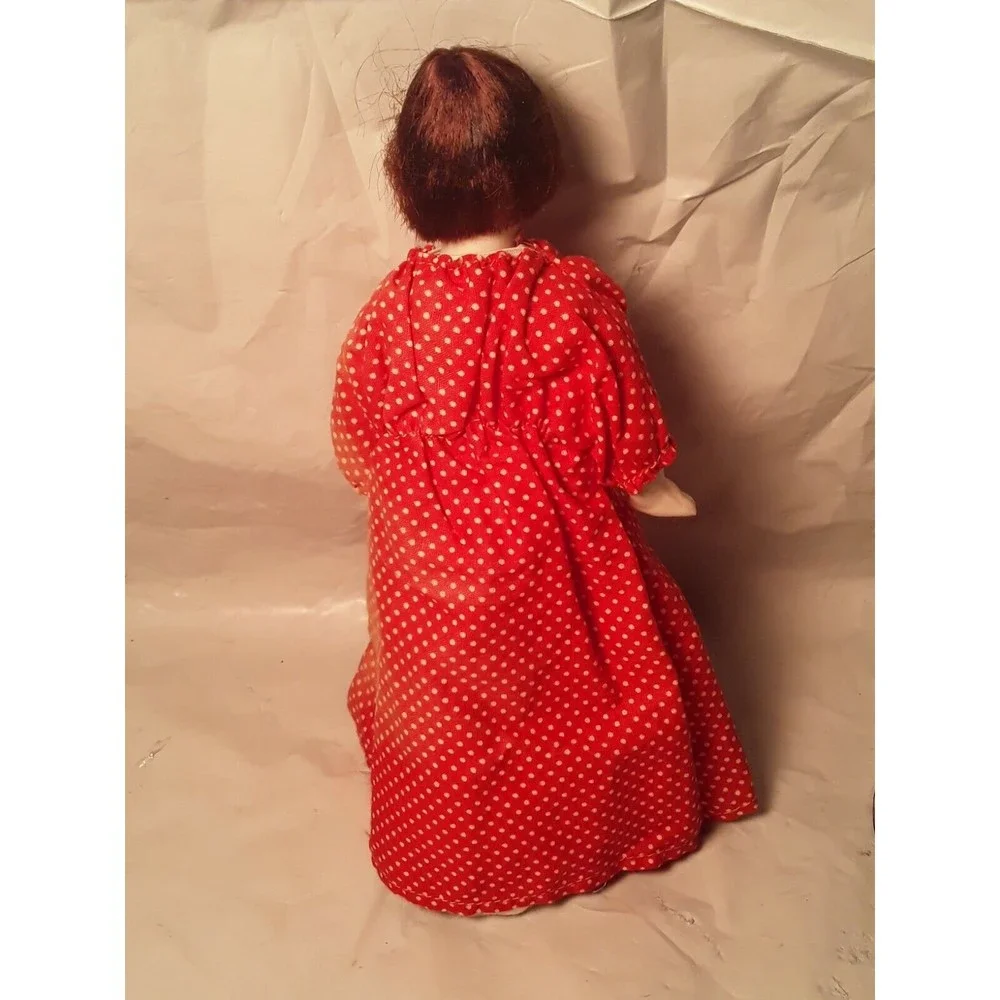 Vintage BISQUE SISTER DOLL!!  Handmade Shackman 8 inch Japan